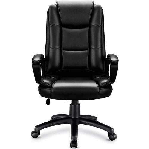 High Back Heavy Duty Executive Leather Office Chair, 400LBS 8Hours EOC01